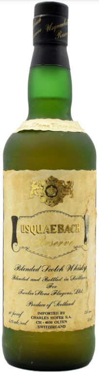 Usquaebach Reserve Blended Scotch Whisky